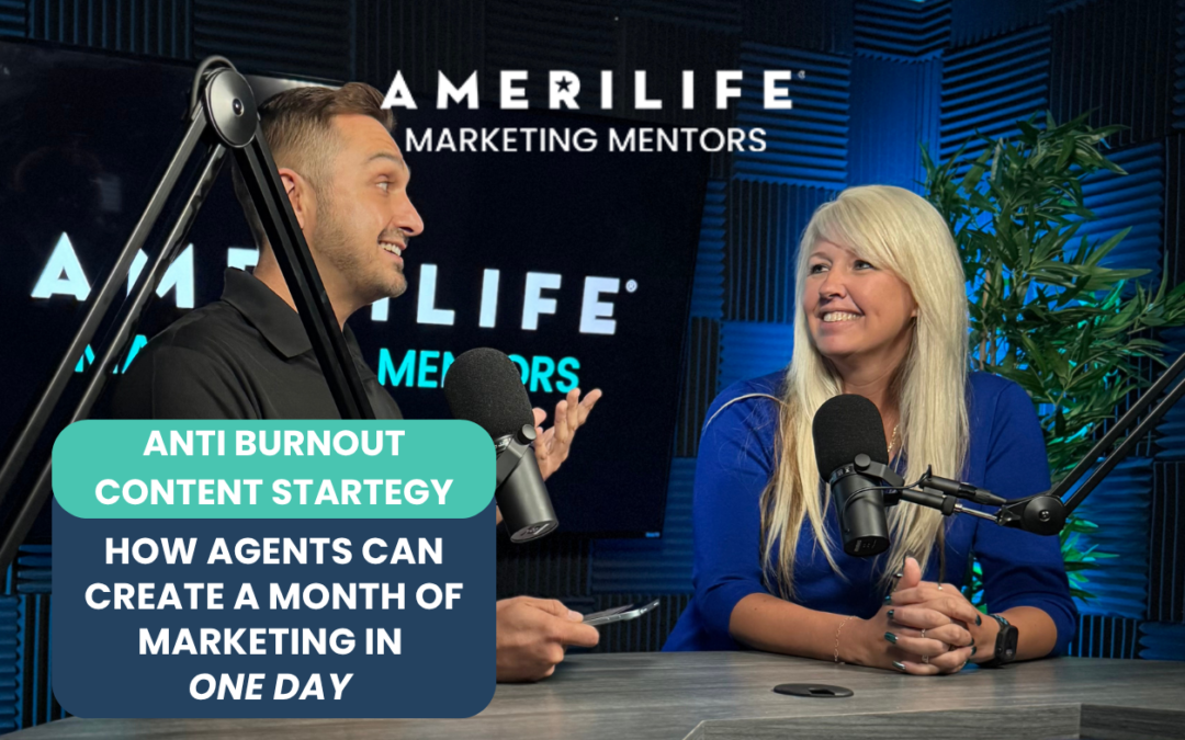How Insurance Agents Can Create a Month of Marketing in One Day 